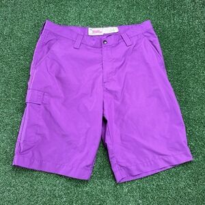 J. Lindeberg Men's Golf Shorts Size 34 Purple